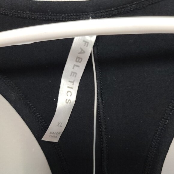 Fabletics Phoenix Racerback Tank XL Black NEW - Picture 2 of 4